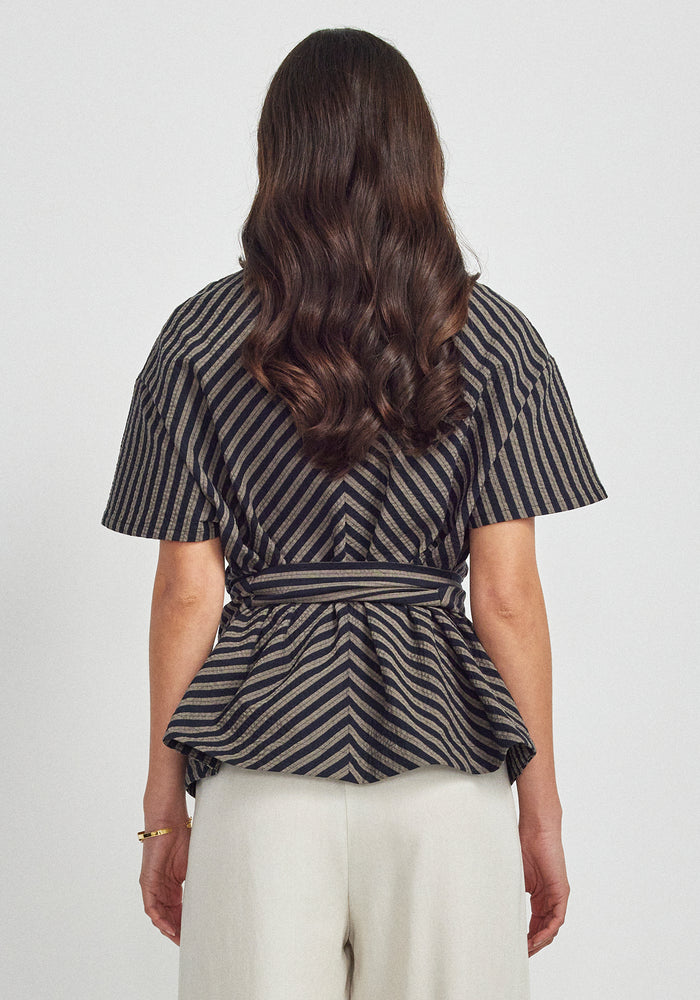 Remain Top - Bark Stripe