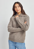 Robin Sweater - Totara/Ecru