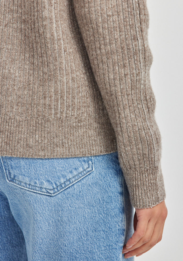 Robin Sweater - Totara/Ecru