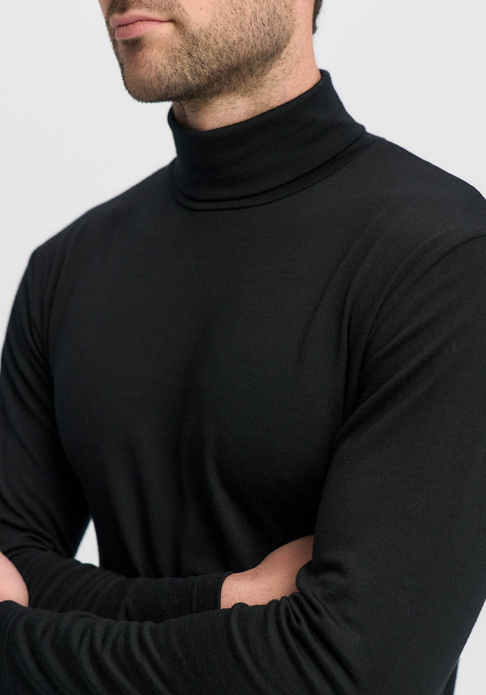 Roll Neck - Black
