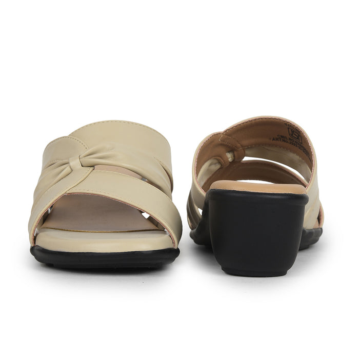 Senorita Beige Casual Sandal For Women J322-33