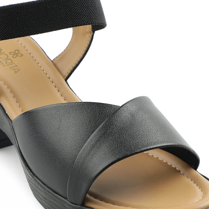 Senorita Black Casual Block Heel Sandal For Women D839-05