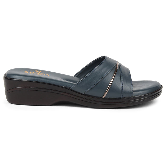 Senorita Blue Casual Sandal For Women LNF-3