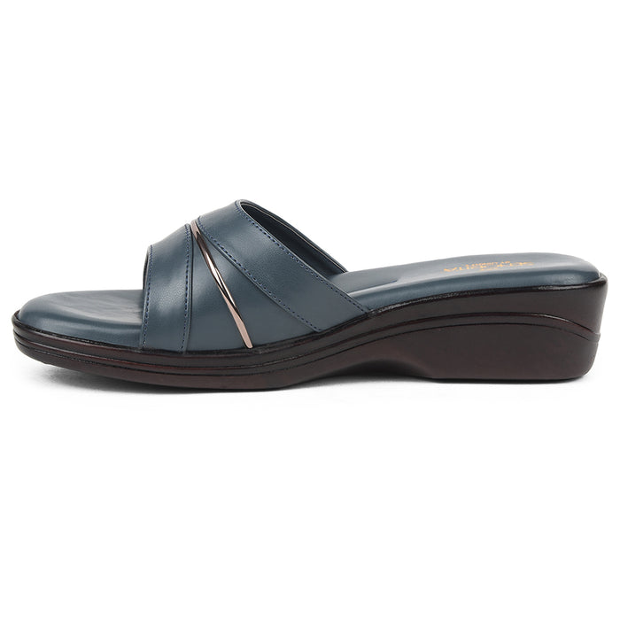 Senorita Blue Casual Sandal For Women LNF-3