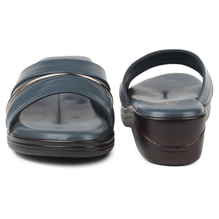 Senorita Blue Casual Sandal For Women LNF-3