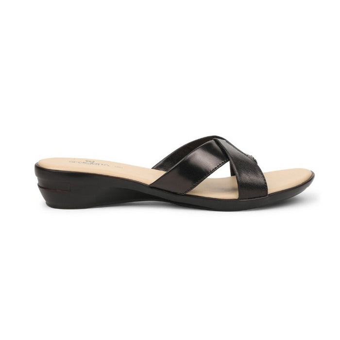 Senorita Brown Casual Slipper For Women AGL-113P