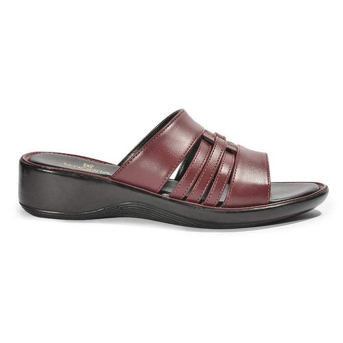 Senorita Casual (Cherry) Slippers For Ladies DZL-89 By Liberty