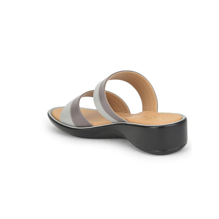 Senorita Casual Slippers For Ladies (Grey) DZL-87 By Liberty