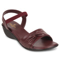 Senorita Cherry Casual Wedge Heel Sandal For Women JFL-36 By Liberty