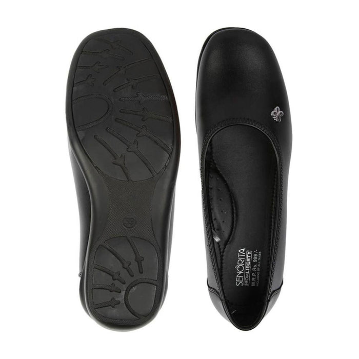 Senorita Formal Shoe Black Ballerina For Women CHASER-SF By Liberty
