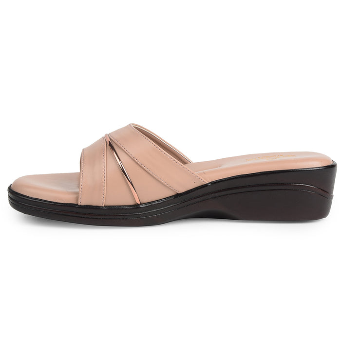 Senorita Peach Casual Sandal For Women LNF-3