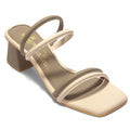 Senorita Sty 162E Beige Casual Heeled Slippers For Women By Liberty