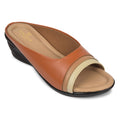 Senorita Tan Casual Heel Sandal For Women J322 32 By Liberty