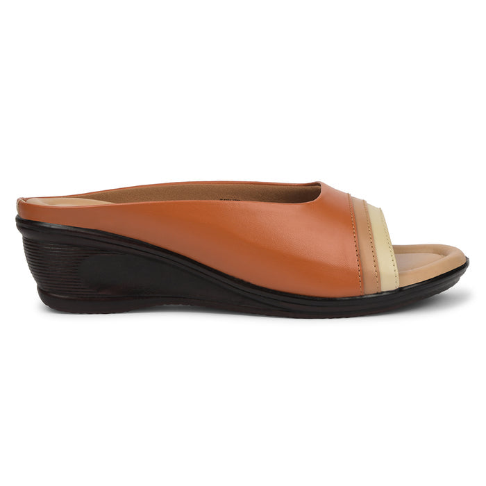 Senorita Tan Casual Heel Sandal For Women J322 32 By Liberty