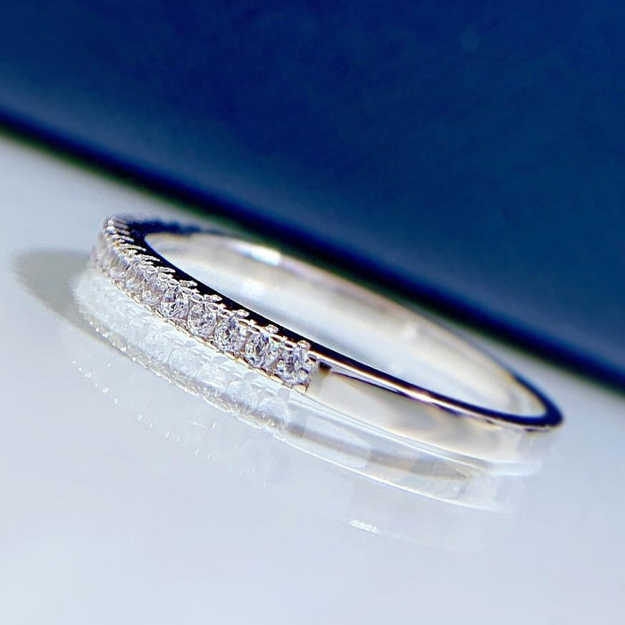 Simple 925 Sterling Silver Stackable Ring