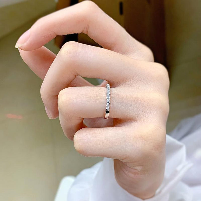 Simple 925 Sterling Silver Stackable Ring