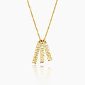 Singapore multi name necklace gold — Olivia Jewelry