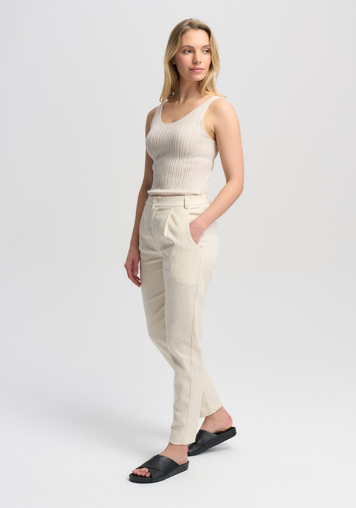 Solana Pant - Natural
