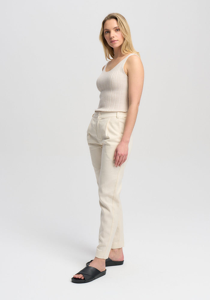 Solana Pant - Natural