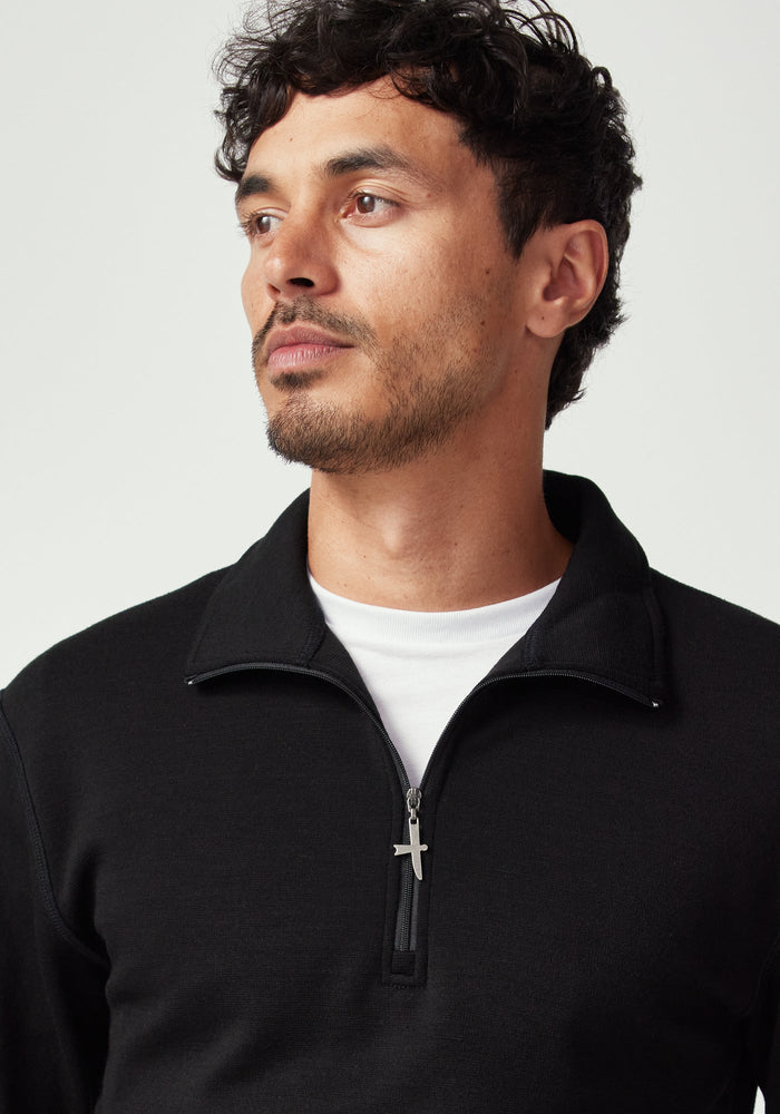 Sport Half Zip - Black