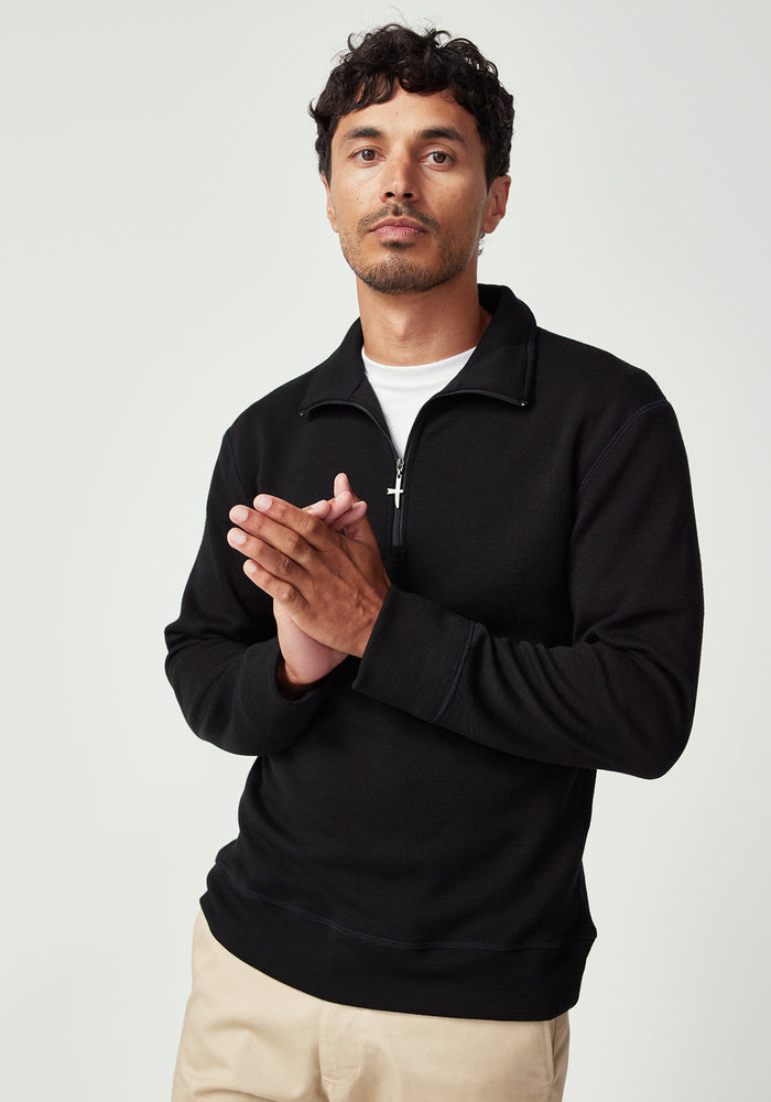 Sport Half Zip - Black