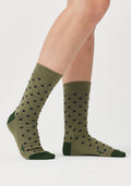 Spot Socks - Sage Mix
