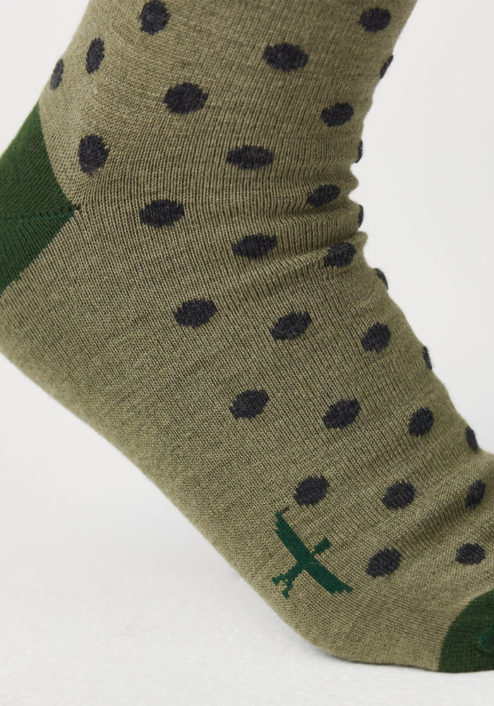 Spot Socks - Sage Mix