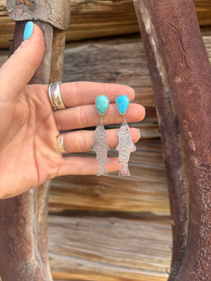 Starlit Trout Earrings