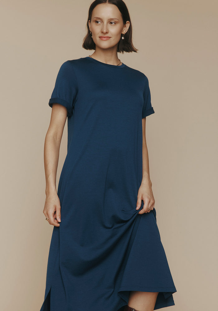 Stella Dress - Deep Lake