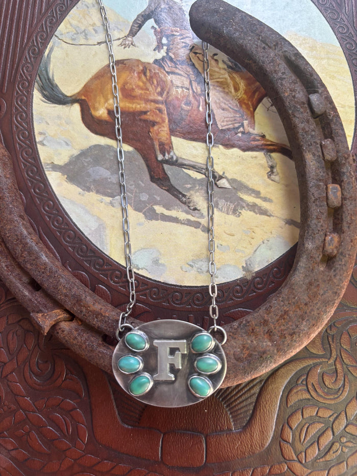 ✙ Sterling Silver Initial Necklace