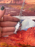 ✙ Sterling Silver Trout Pendant