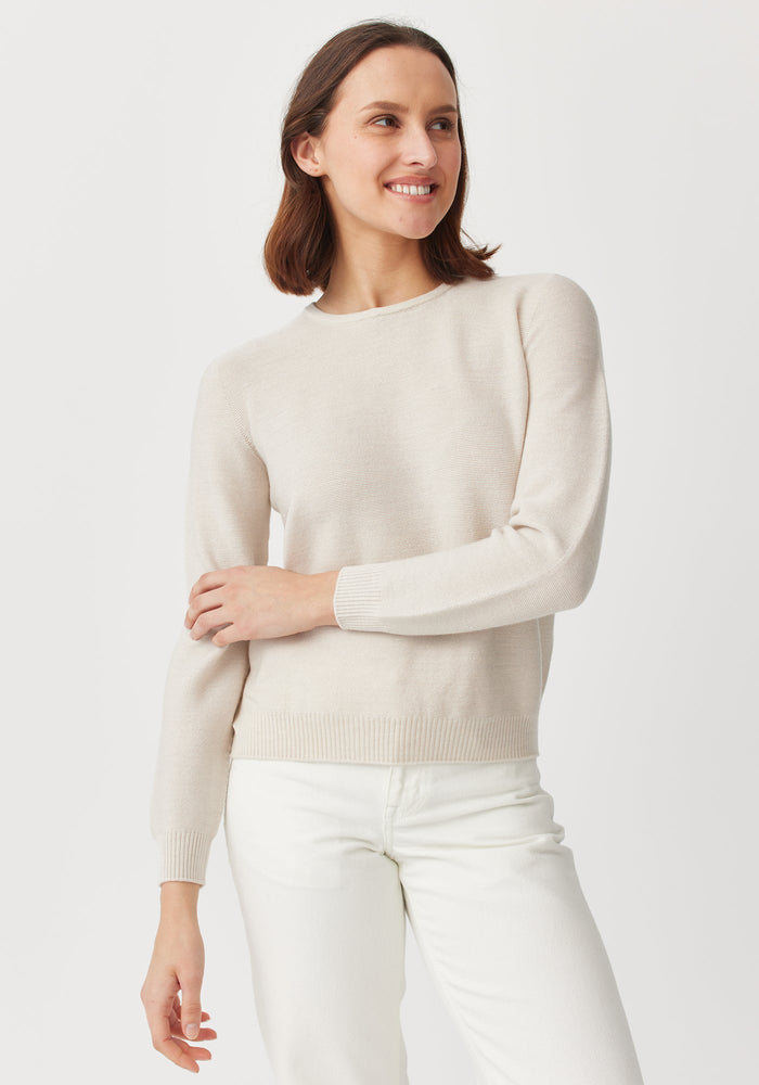 Stitch Sweater - Ecru