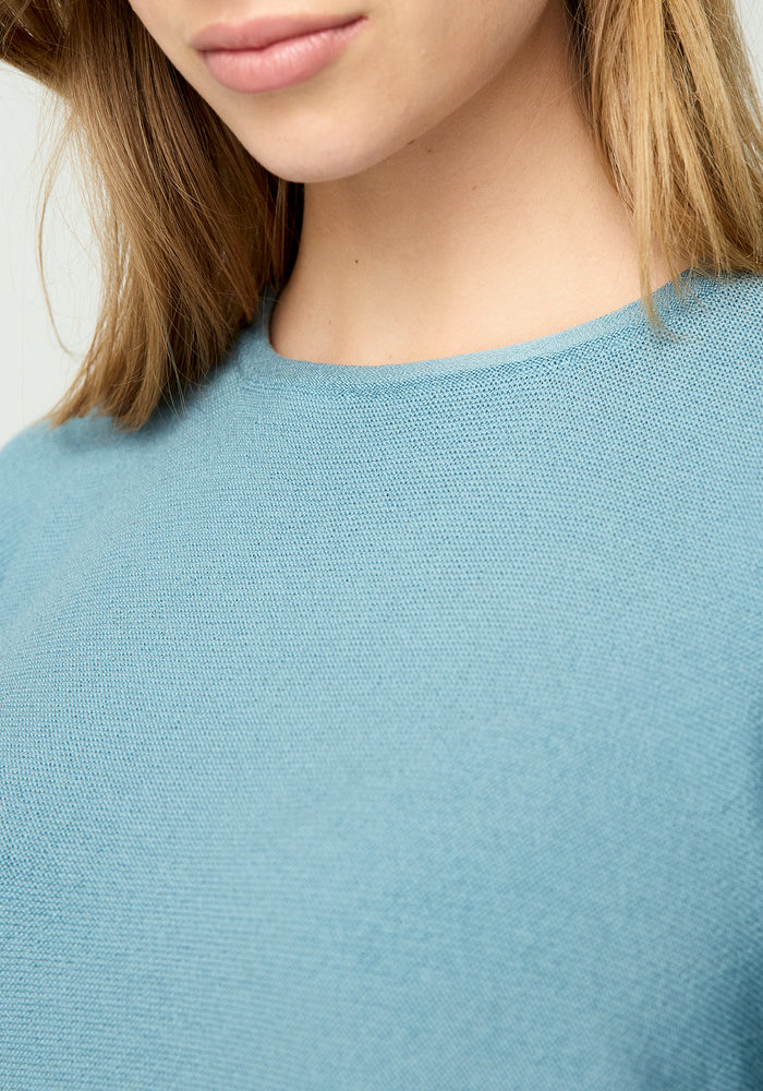 Stitch Sweater - Seafoam