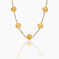 Sunburst Clover Necklace