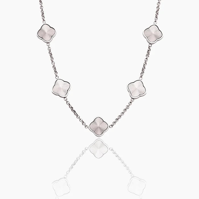 Sunburst Clover Necklace