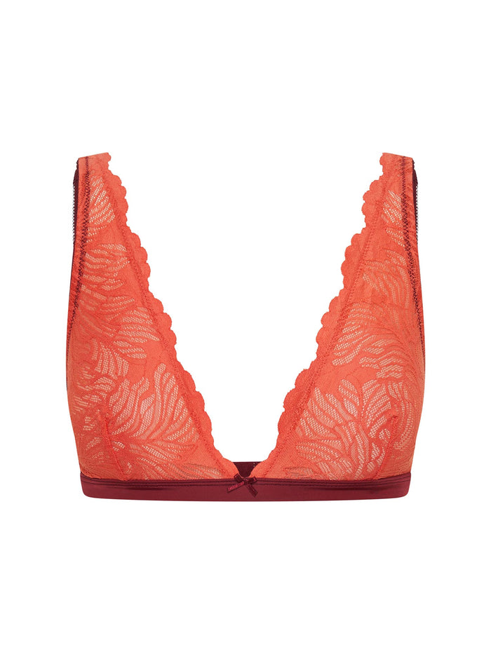 Sylvie Bralette Bordeaux Red