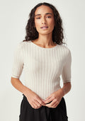 Sylvie Tee - Ecru