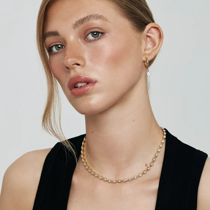 Solitaire Crystal Necklace