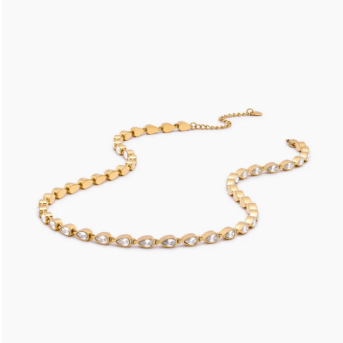 Solitaire Crystal Necklace