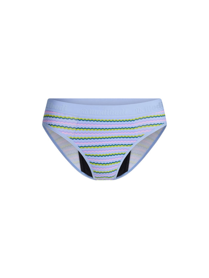 Teen Hipster Bikini Super Grapefruit Stripe