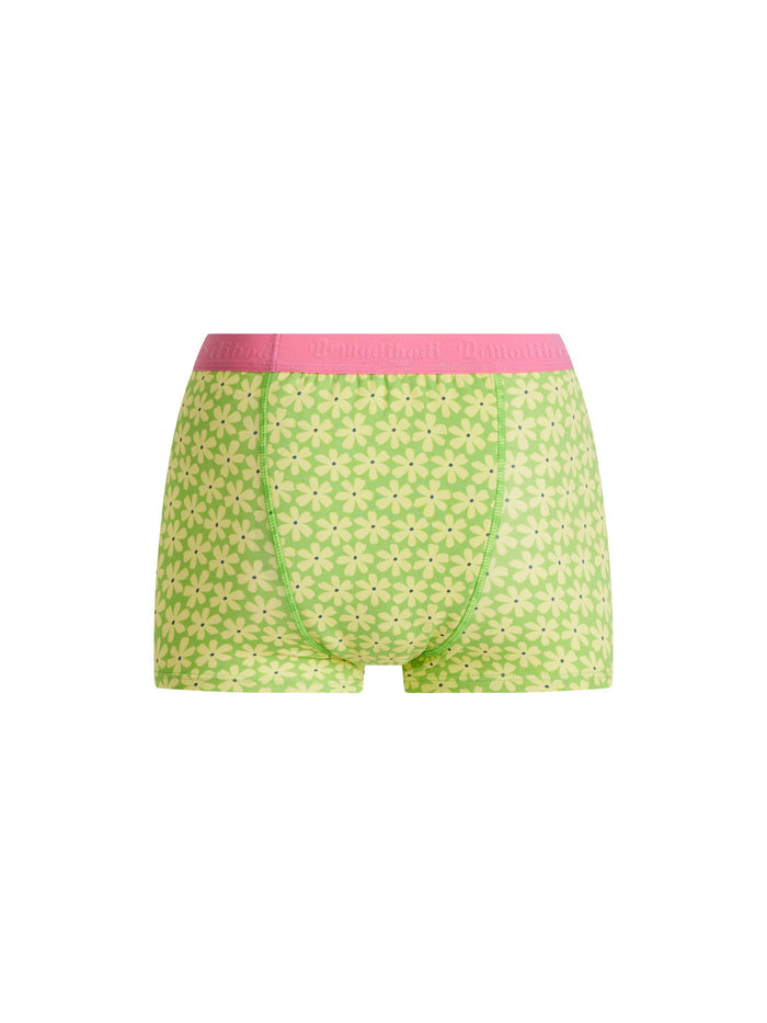 Teen Hipster Boyshort Super Floral Green