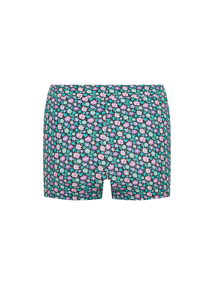 Teen Swimwear Hi Waist Short Super Luna Blossom Black