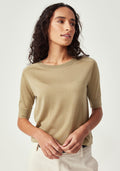Tenera Knit Tee - Aloe