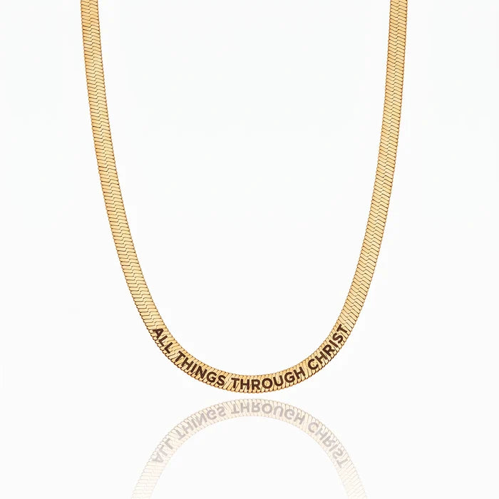 The Devotion Herringbone Necklace