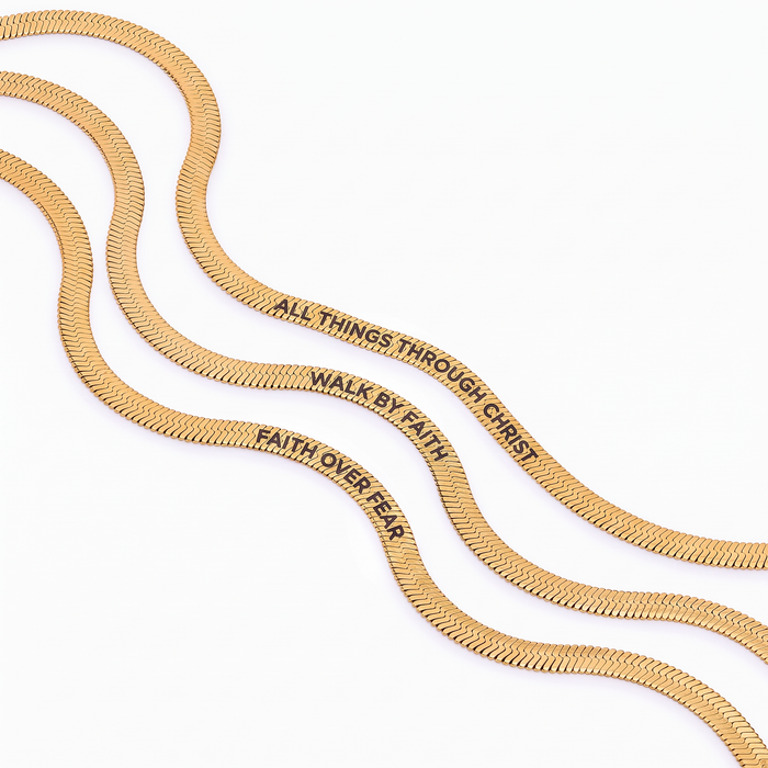 The Devotion Herringbone Necklace