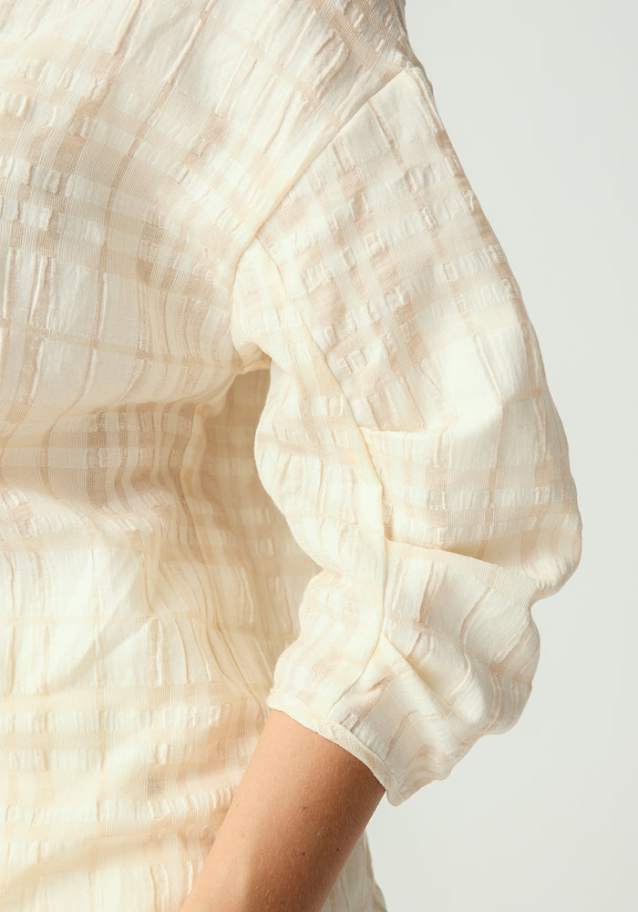Thea Top - Canvas Check