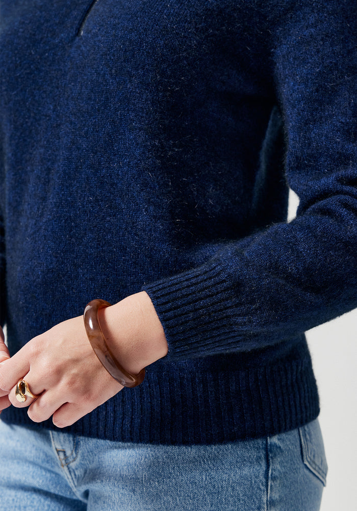 Tidal Half Zip - Zephyr/Slate