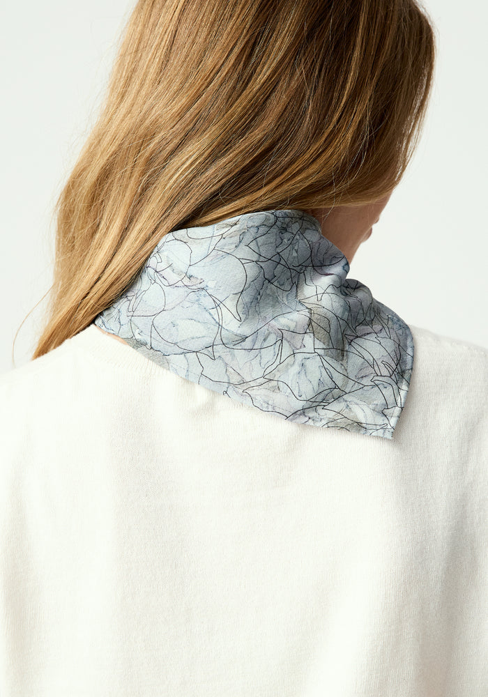 Triangle Scarf - Dappled Bloom