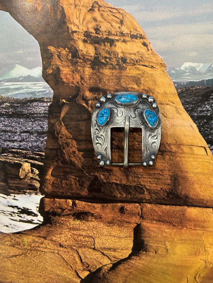 ✙ Turquoise Belt Buckle