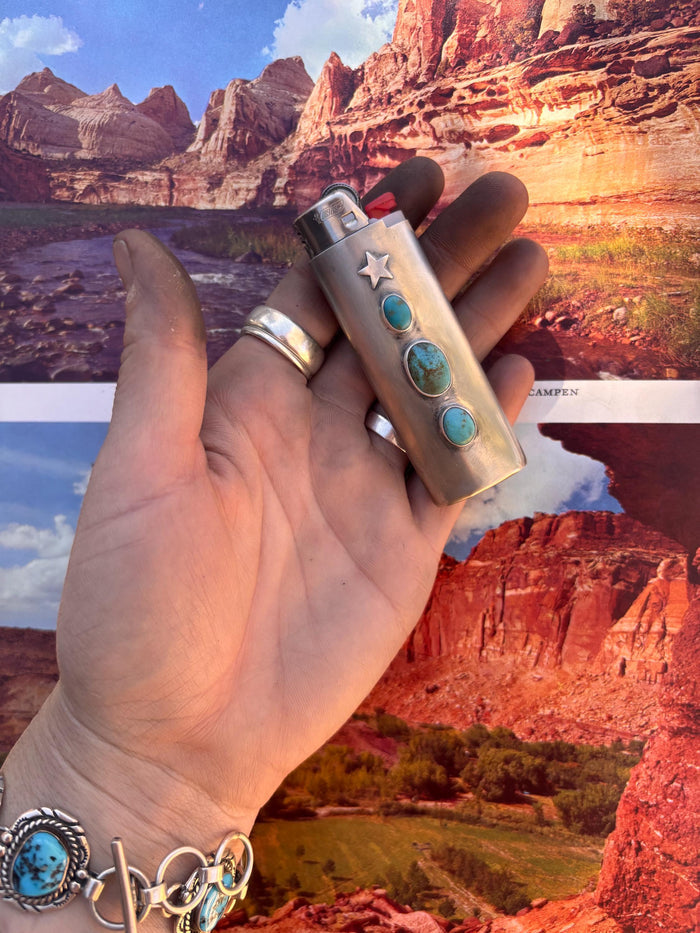 ✙ Turquoise Lighter Case